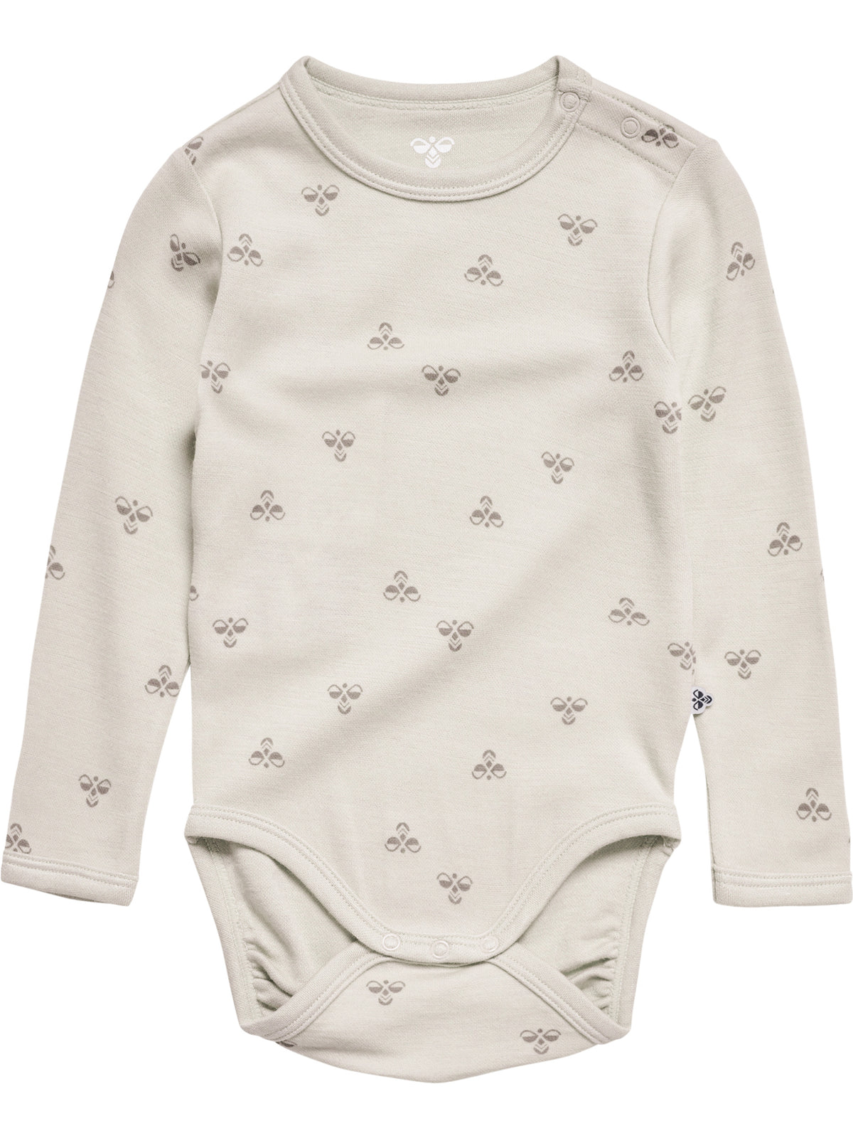 HUMMEL Mini Wool Body L/S Kind (whitecap gray)