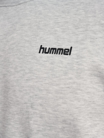 HUMMEL Keeper Graphic Crewneck (light grey melange)