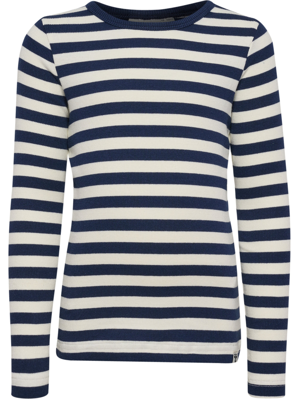 HUMMEL Alpha T-Shirt L/S Kind (dress blues/marshmallow)