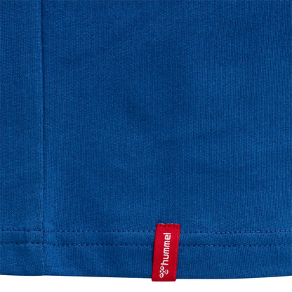 HUMMEL Red Basic T-Shirt S/S (true blue)