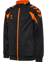 HUMMEL Core 2.0 Track Zip Jacket Kind (black/orange tiger)
