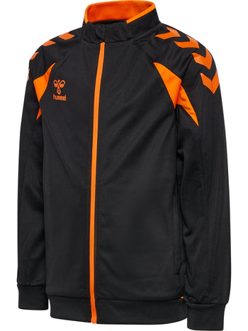 HUMMEL Core 2.0 Track Zip Jacket Kind (black/orange tiger)