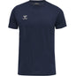 HUMMEL Move Grid Cotton T-Shirt S/S Herren Blau
