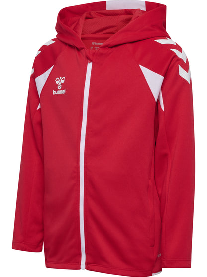 HUMMEL Core 2.0 Zip Hoodie Kind (true red/white)
