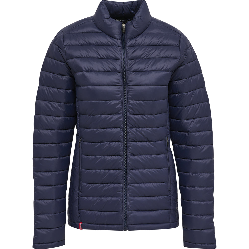 HUMMEL Red Quilted Jacket Damen Blau