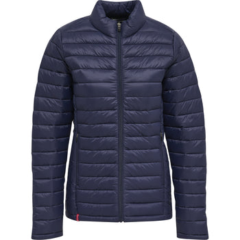 HUMMEL Red Quilted Jacket Damen Blau