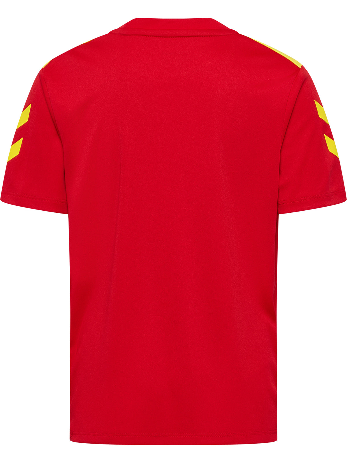 HUMMEL Essential 2.0 Jersey S/S Kind (true red/blazing yellow)