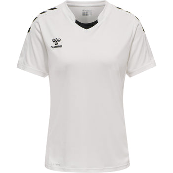 HUMMEL Core Xk Poly Jersey S/S Damen Weiß