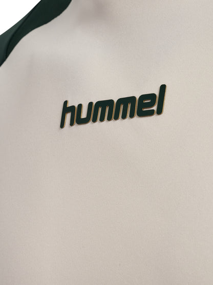 HUMMEL BLAZE27 Pro Training Jersey S/S (buttercream/darkest spruce)
