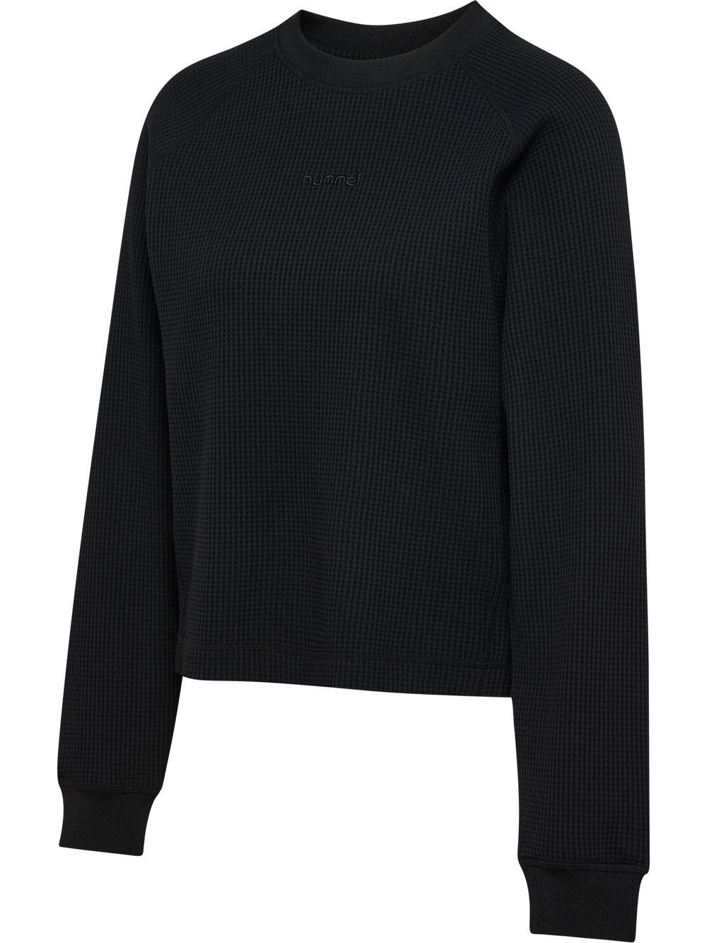 HUMMEL Soft Waffle T-Shirt L/S Damen (black)