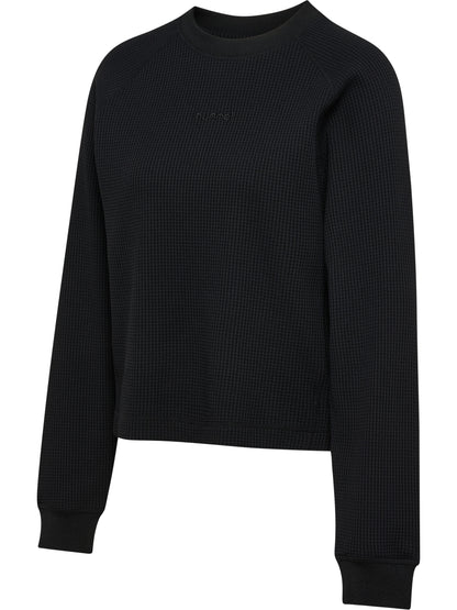 HUMMEL Soft Waffle T-Shirt L/S Damen (black)