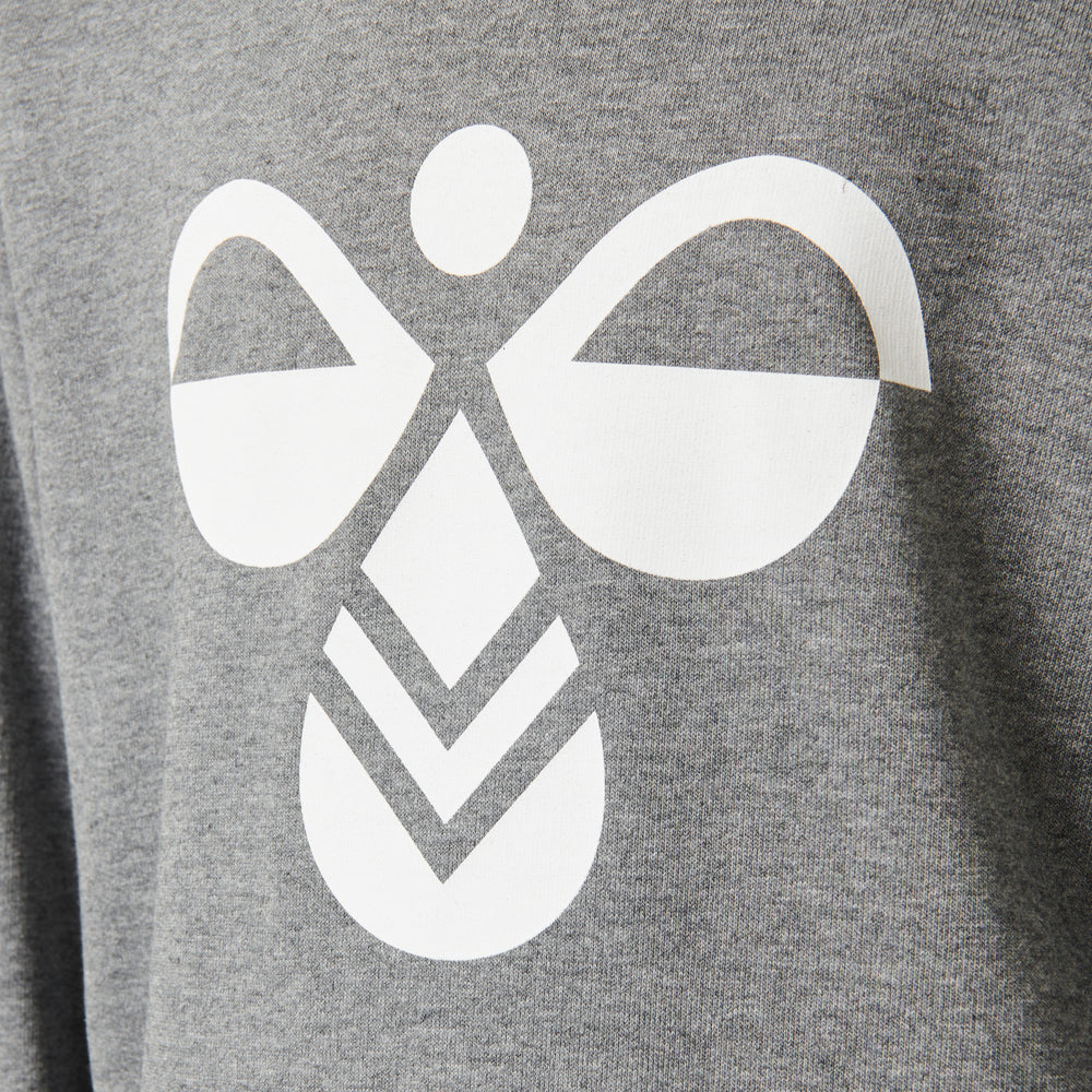 HUMMEL Cuatro Hoodie Kind (medium melange)