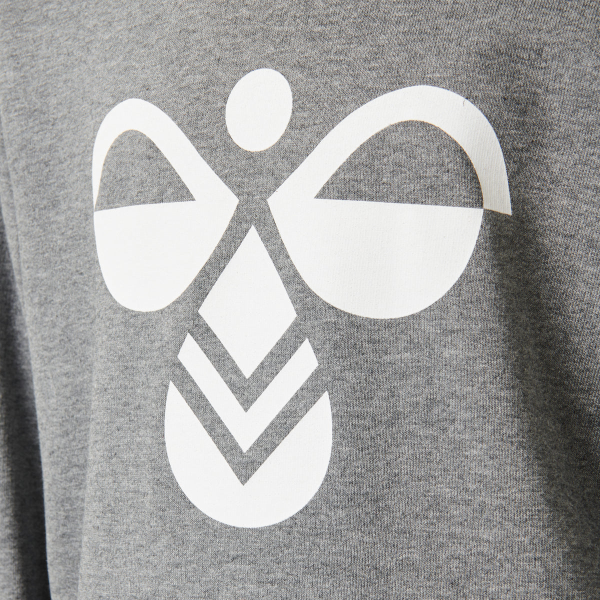 HUMMEL Cuatro Hoodie Kind (medium melange)