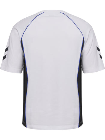 HUMMEL BLAZE26 Athleisure T-Shirt S/S (white/asphalt)