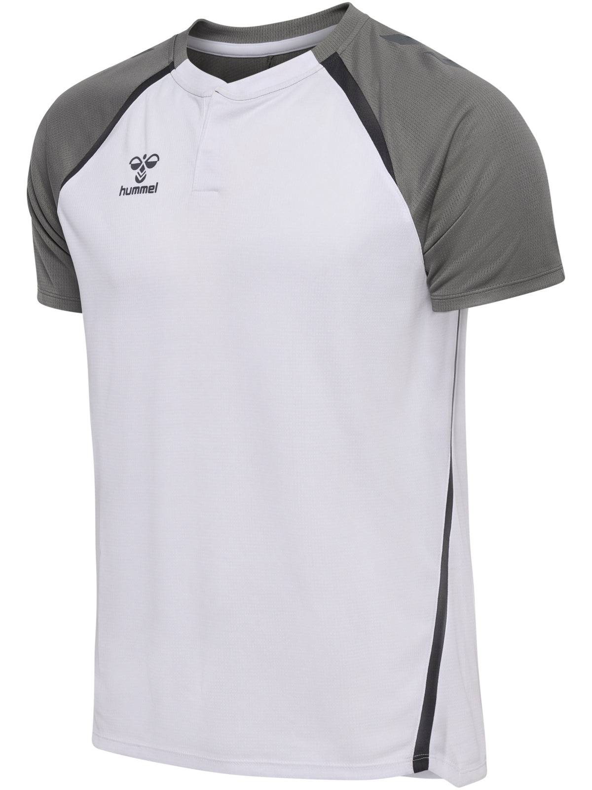 HUMMEL Lead 2.0 Polo (white/steel gray)