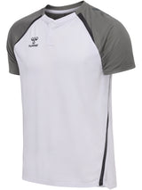 HUMMEL Lead 2.0 Polo (white/steel gray)