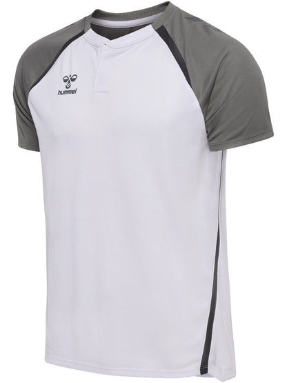 HUMMEL Lead 2.0 Polo (white/steel gray)
