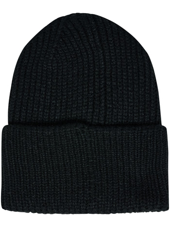 HUMMEL Heavy Rib Knit Beanie Kind (black)