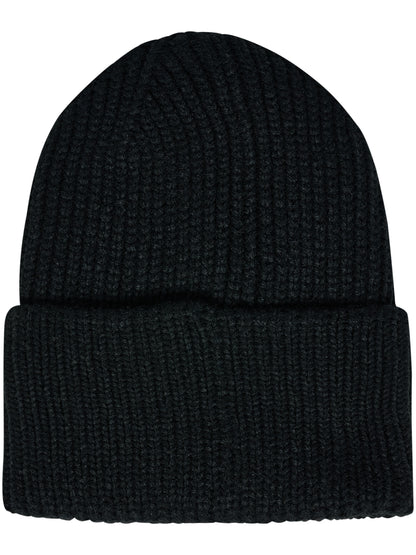 HUMMEL Heavy Rib Knit Beanie Kind (black)