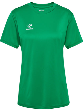 HUMMEL Essential Jersey S/S Damen Grün