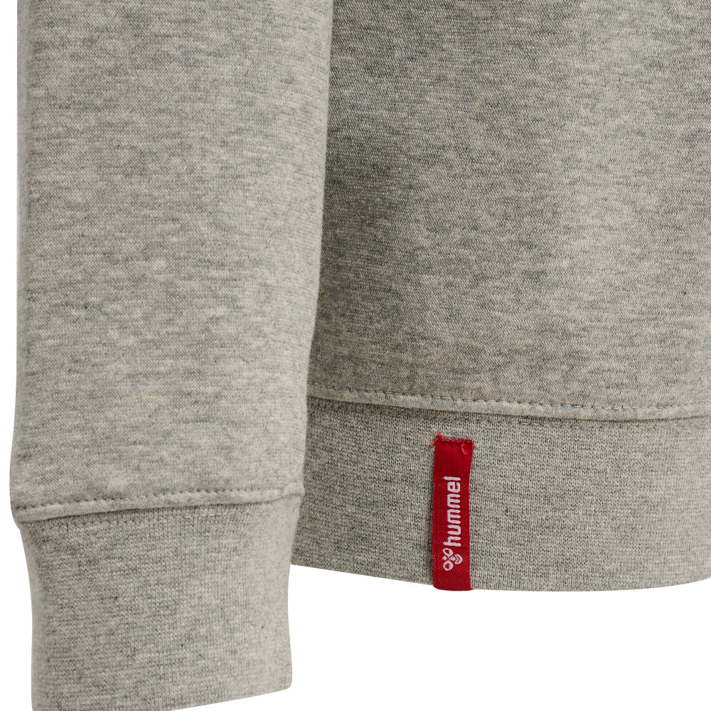 HUMMEL Red Classic Sweatshirt Kind (grey melange)