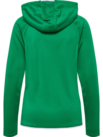 HUMMEL Core 2.0 Zip Hoodie Damen (jelly bean/white)
