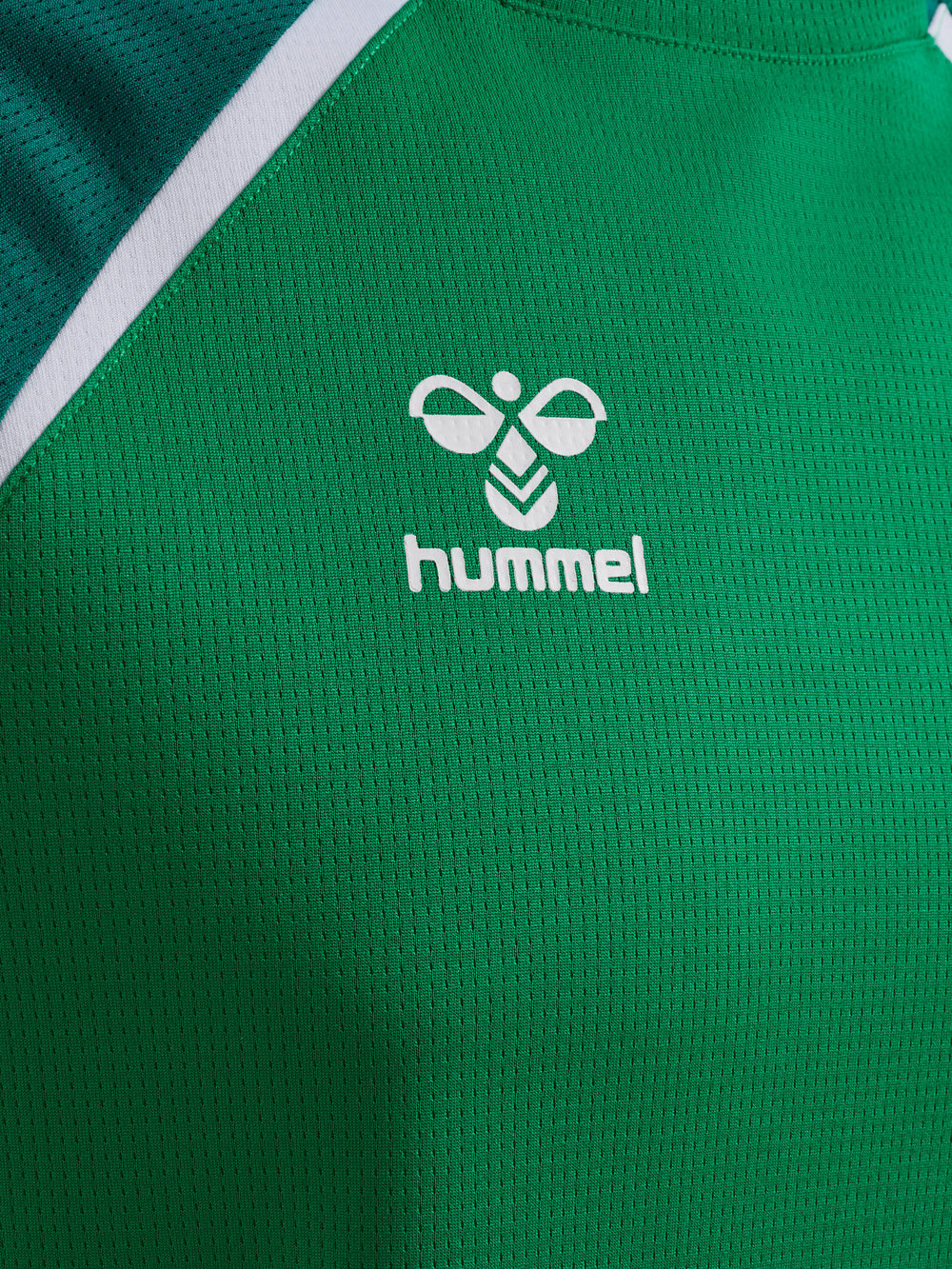 HUMMEL Lead 2.0 Jersey S/S (jelly bean/evergreen)