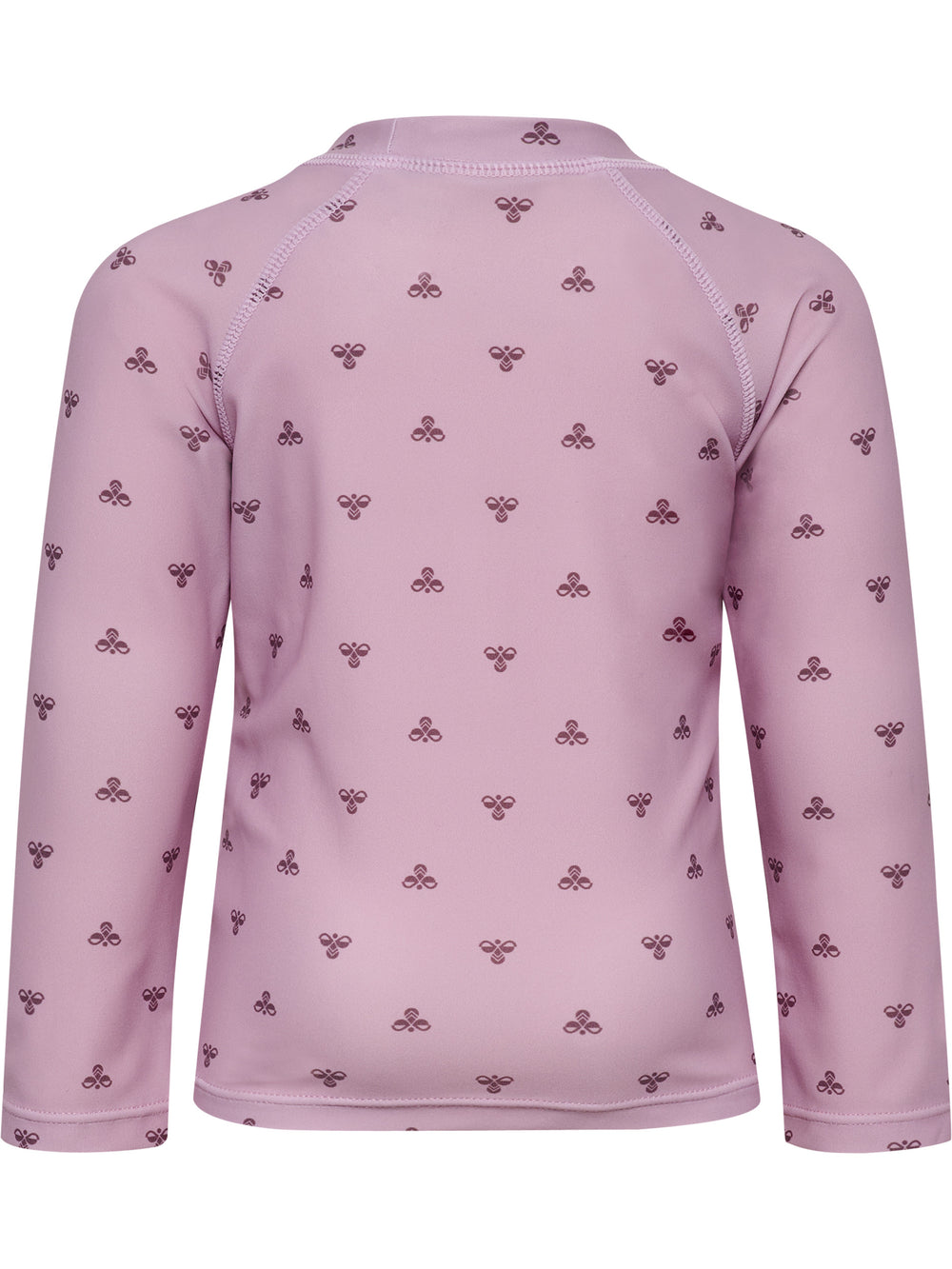 HUMMEL Mini Bee AOP Swim T-Shirt L/S Kind (mauve shadow)