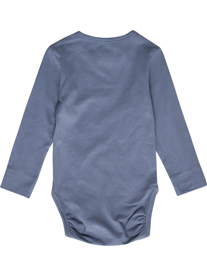 HUMMEL Mini 2-Pack Body L/S Kind (ombre blue/flint stone)