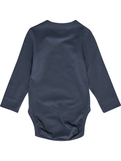 HUMMEL Mini 2-Pack Body L/S Kind (ombre blue/flint stone)