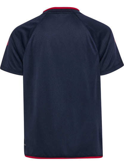HUMMEL Core 2.0 Jersey S/S Kind (marine/true red)