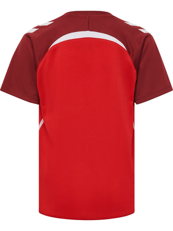 HUMMEL Lead 2.0 Jersey S/S Kind (true red/maroon)