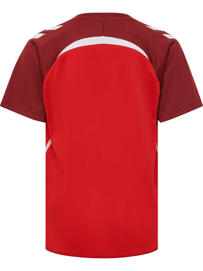 HUMMEL Lead 2.0 Jersey S/S Kind (true red/maroon)