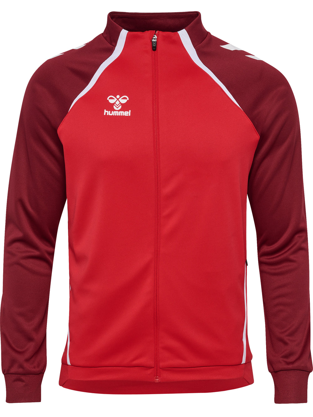 HUMMEL Lead 2.0 Track Zip Jacket (true red/maroon)