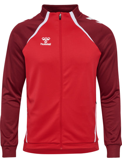 HUMMEL Lead 2.0 Track Zip Jacket (true red/maroon)