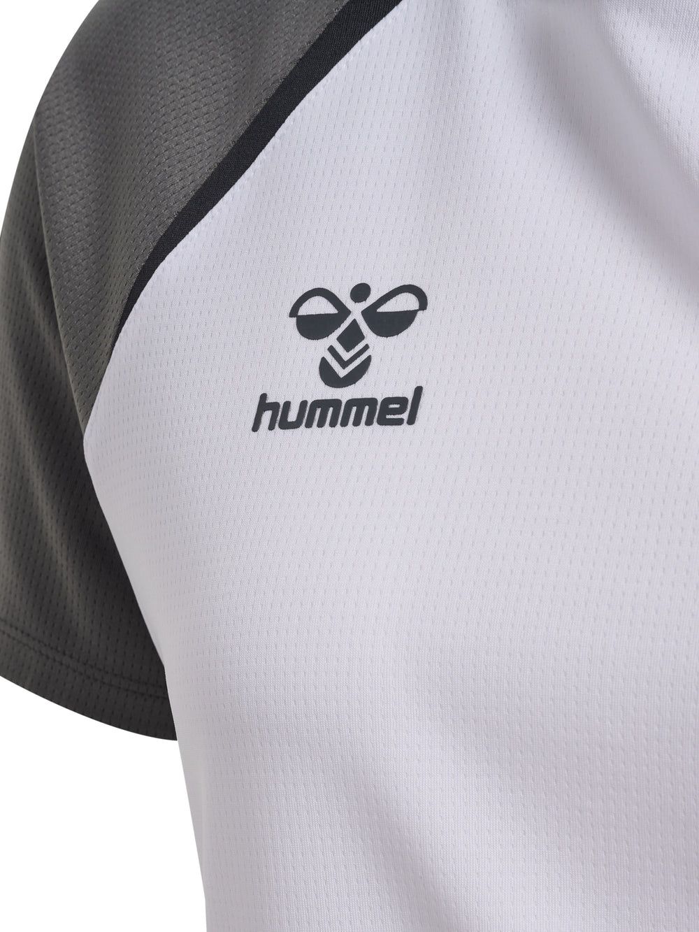 HUMMEL Lead 2.0 Jersey S/S Damen (white/steel gray)