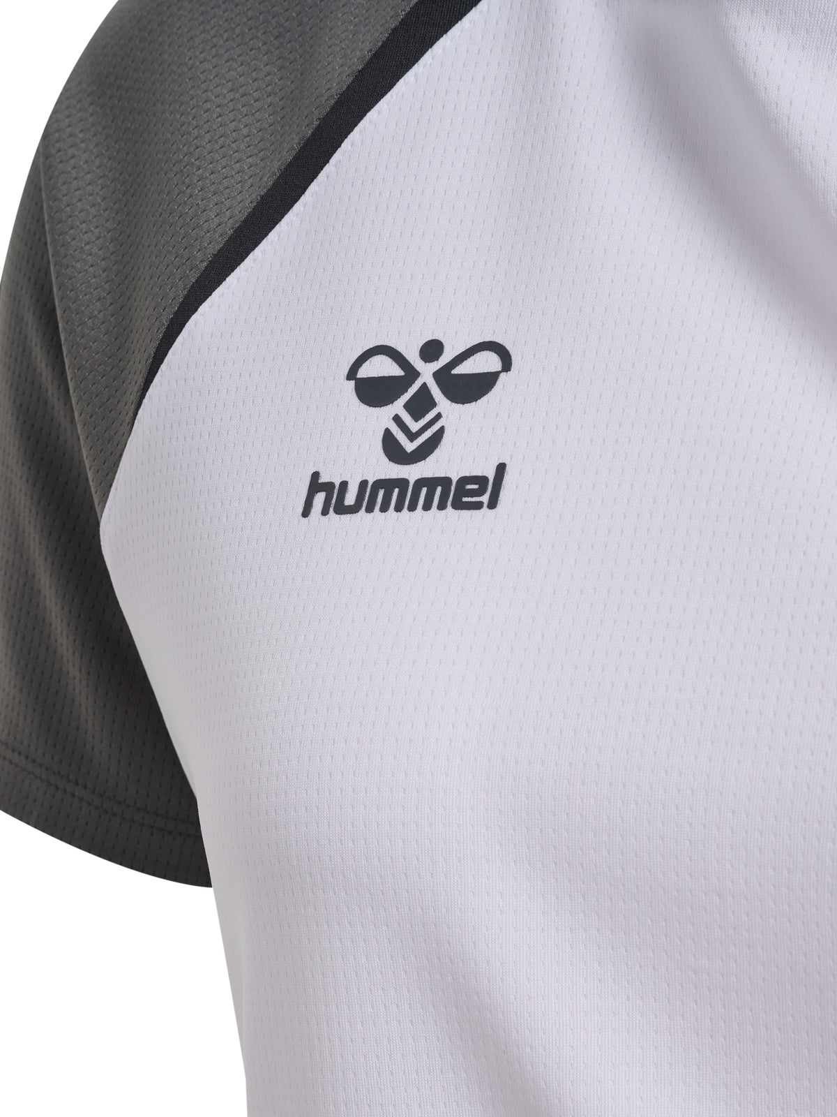 HUMMEL Lead 2.0 Jersey S/S Damen (white/steel gray)