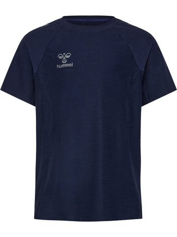 HUMMEL Cima 2.0 Jersey S/S Unisex Kind Blau