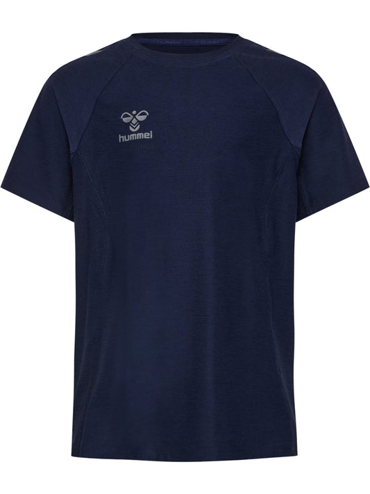 HUMMEL Cima 2.0 Jersey S/S Unisex Kind Blau