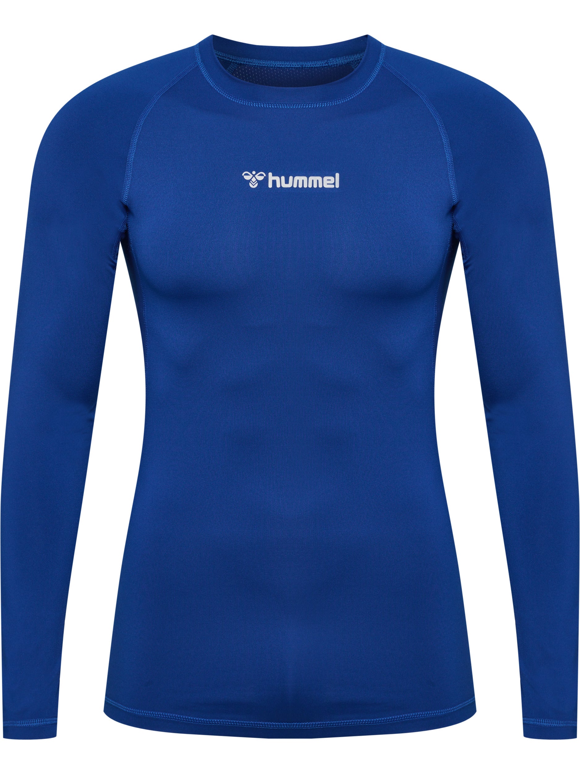 HUMMEL Bl Performance Tee L/S Herren Blau