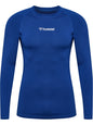 HUMMEL Bl Performance Tee L/S Herren Blau