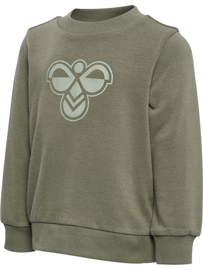 HUMMEL Mini Jersey Crewsuit Bee Kind (dusty olive)