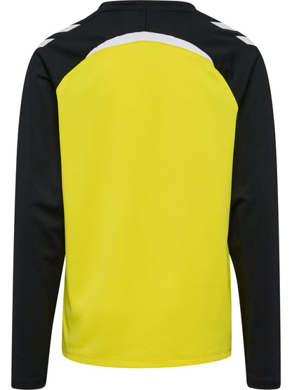 HUMMEL Lead 2.0 Crew Sweat Kind (blazing yellow/black)
