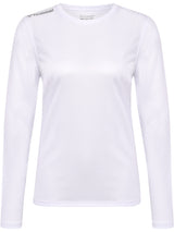 HUMMEL Run Jersey L/S Damen Weiß