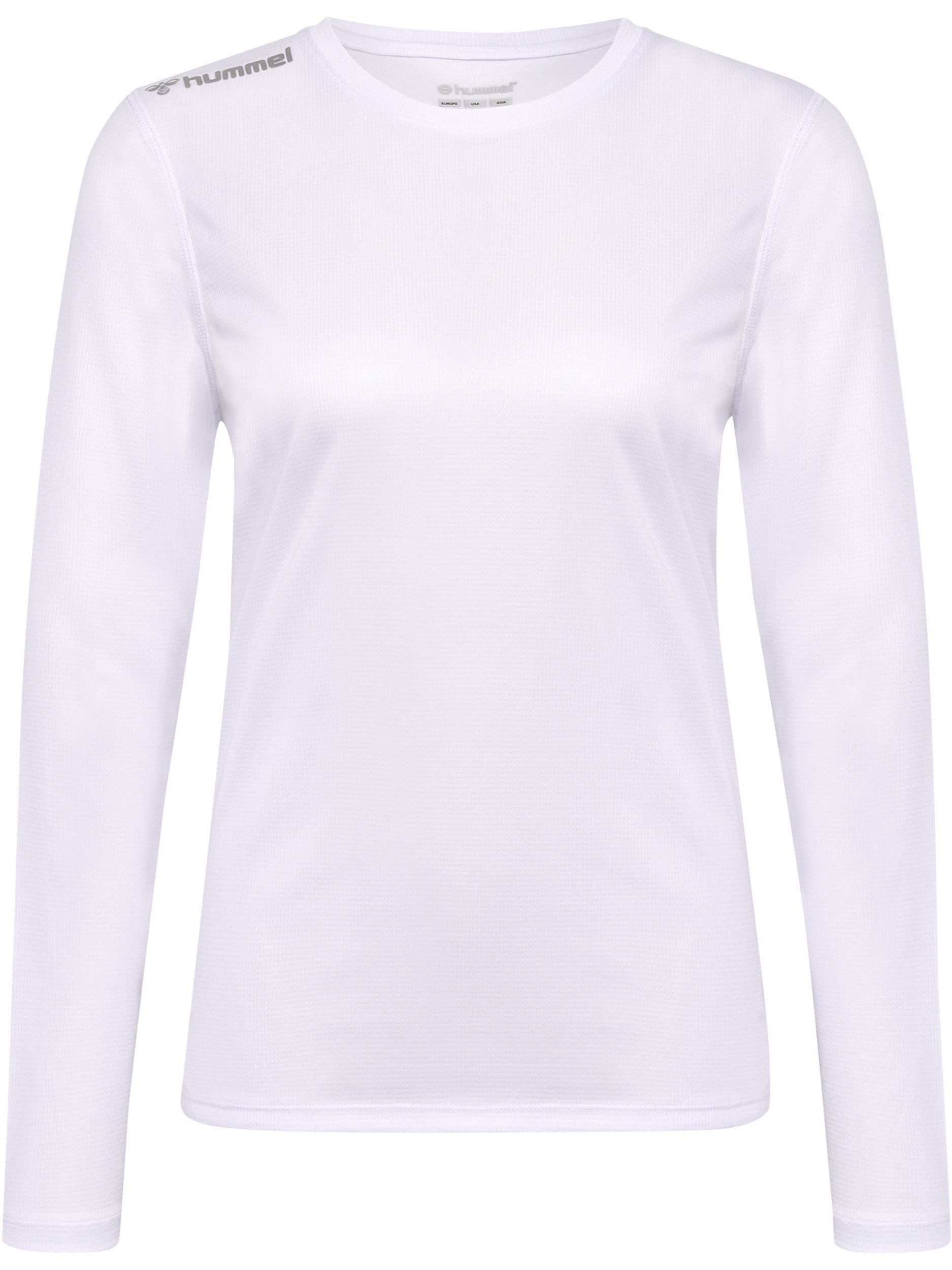 HUMMEL Run Jersey L/S Damen Weiß