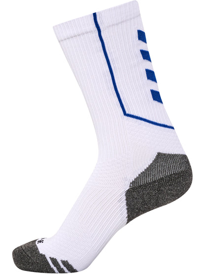 HUMMEL Pro Training Socks Low (white/true blue)