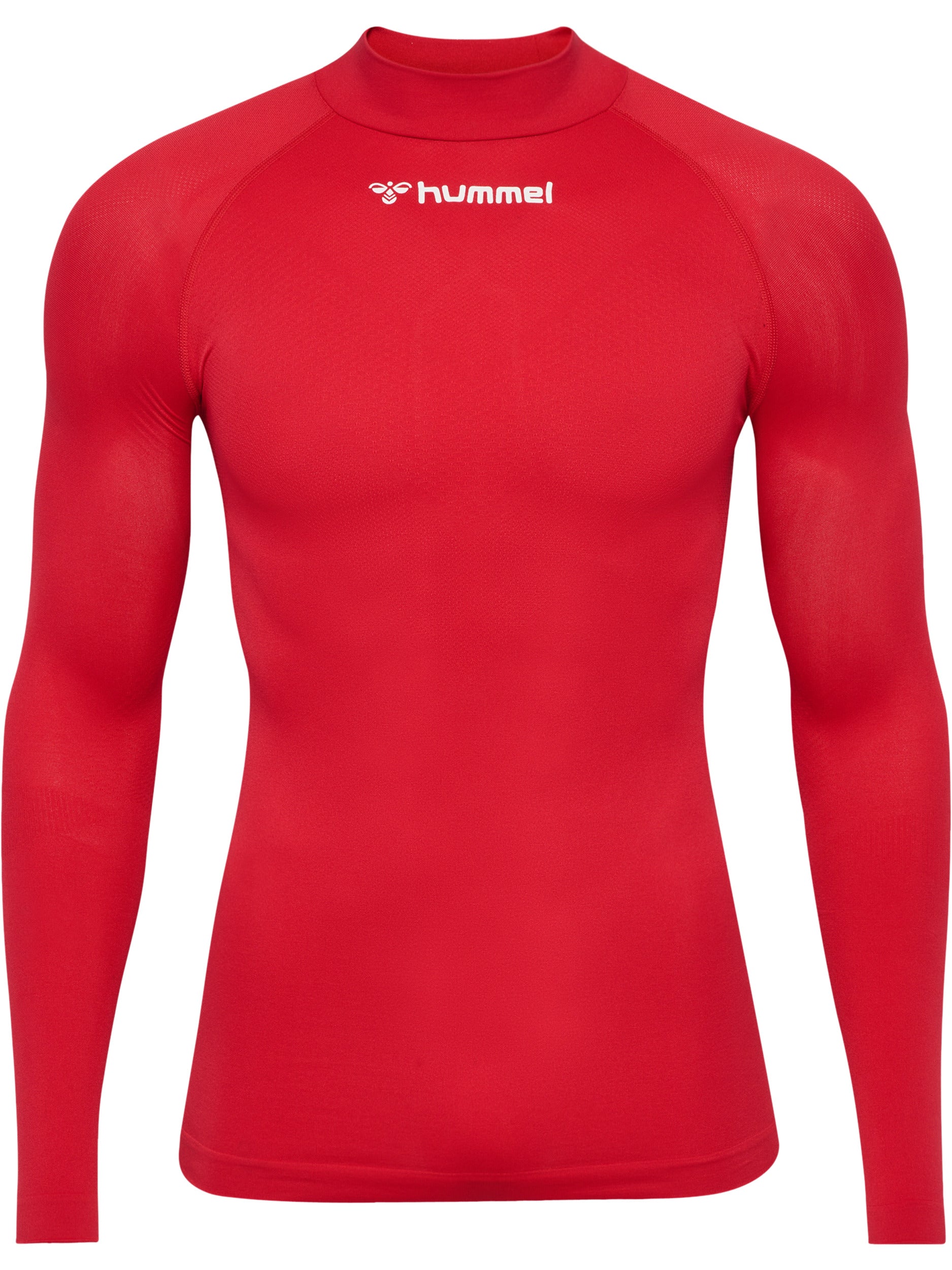 HUMMEL Bl Comfort 2.0 Mockneck Tee L/S Herren Rot