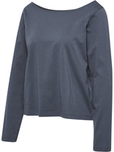 HUMMEL Soft Boat Neck T-Shirt L/S Damen (turbulence)