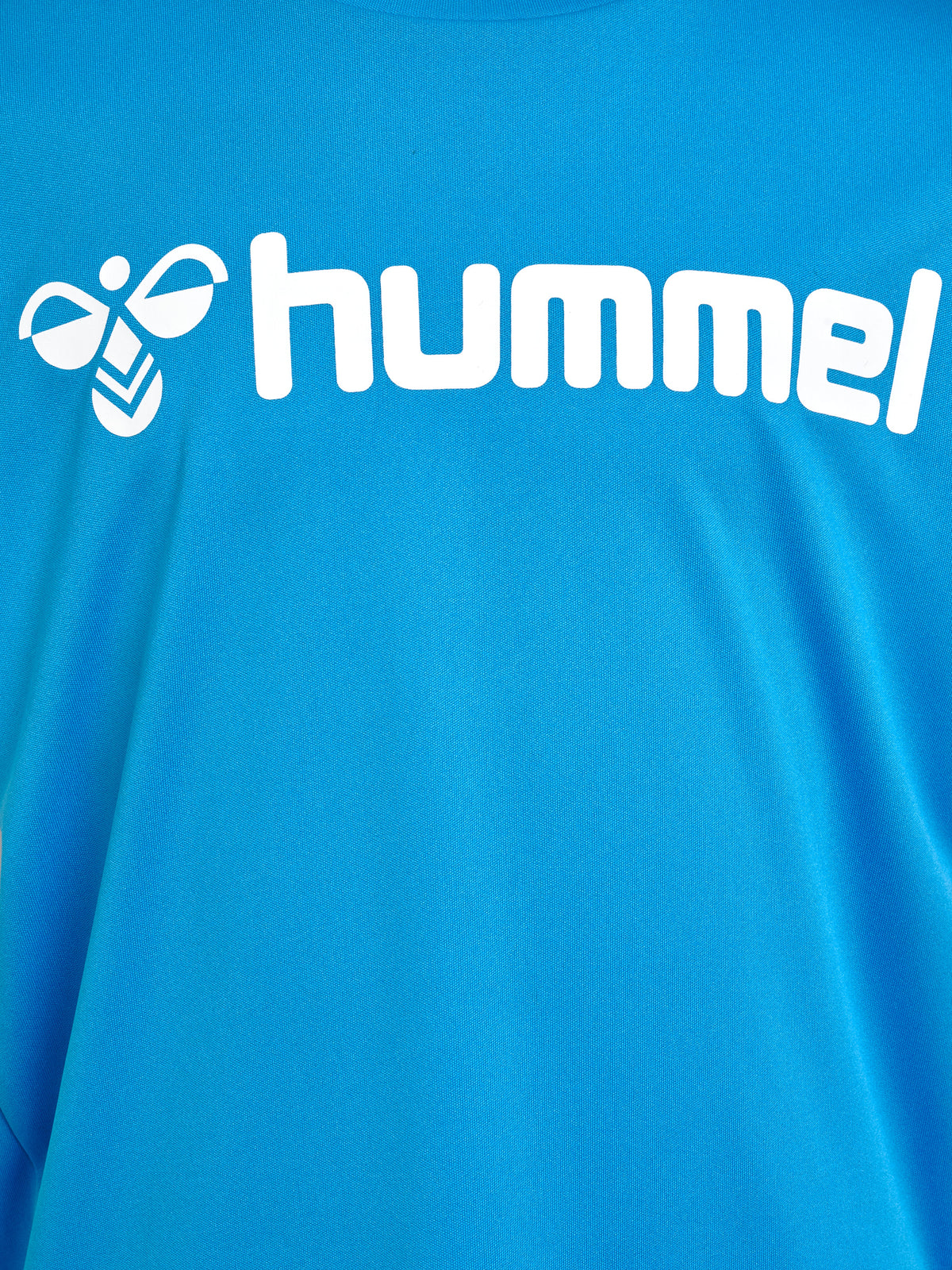 HUMMEL Logo Jersey S/S Kind (diva blue)