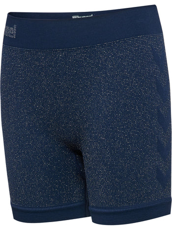 HUMMEL Seamless Glitter Short Tights Kind (dress blues)